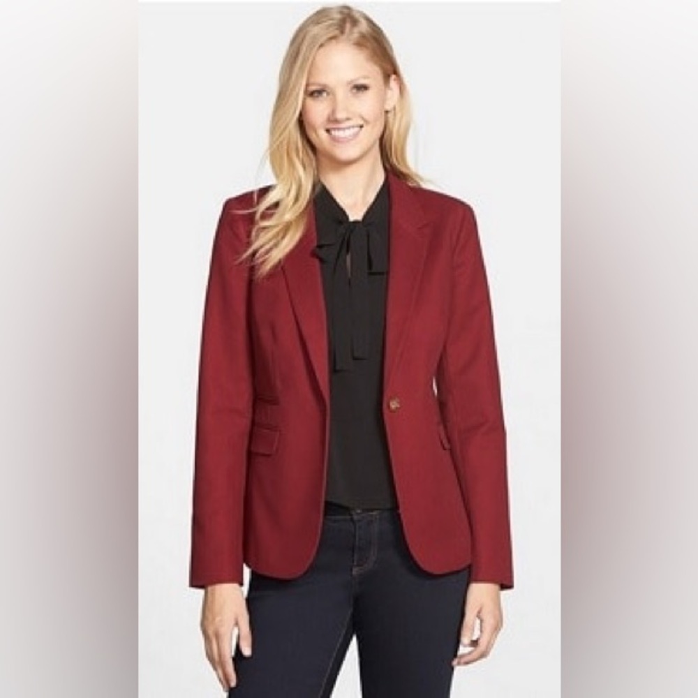 BOGO Vince Camuto Burgundy Blazer
